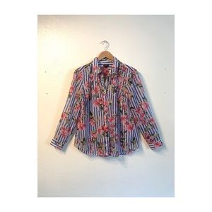 Talbots Large button up